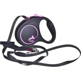 FLEXI BLACK DESIGN S 5 M DOG RETRACTABLE LEAD