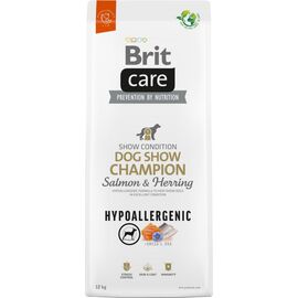 BRIT CARE HYPOALLERGENIC ADULT DOG SHOW CHAMPION SALMON & HERRING - DRY DOG FOOD - 12 KG