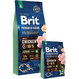 BRIT PREMIUM BY NATURE JUNIOR XL - DRY DOG FOOD - CHICKEN 15KG