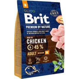 BRIT PREMIUM BY NATURE ADULT M - DRY DOG FOOD CHICKEN - 8 KG