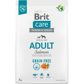 BRIT DRY FOOD FOR ADULT DOGS - BRIT CARE GRAIN-FREE ADULT SALMON - 3 KG