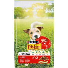 PURINA NESTLE FRISKIES MINI MENU BEEF WITH VEGETABLES - DRY DOG FOOD - 1.5 KG