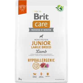 BRIT CARE HYPOALLERGENIC JUNIOR LARGE BREED LAMB - DRY DOG FOOD - 3 KG