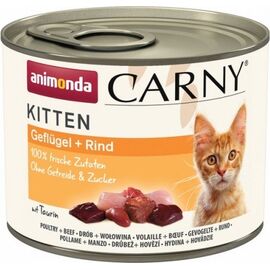 ANIMONDA CARNY KITTEN POULTRY BEEF - WET CAT FOOD - 200G