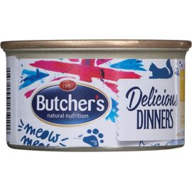 BUTCHER'S CLASSIC DELICIOUS DINNERS CHICKEN WITH TURKEY