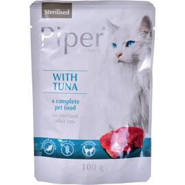 DOLINA NOTECI PIPER ANIMALS STERILISED WITH TUNA - WET FOOD FOR STERILISED CATS - 100G