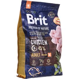 BRIT PREMIUM BY NATURE ADULT M  - DRY DOG FOOD - 3KG
