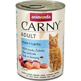 ANIMONDA CAT CARNY ADULT CHICKEN WITH SALMON - WET CAT FOOD - 400G