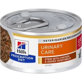 HILL'S FELINE C/D URINARY CARE STEW WITH CHICKEN - WET CAT FOOD - 82 G