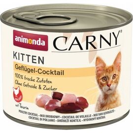 ANIMONDA CARNY KITTEN POULTRY COCKTAIL  - WET CAT FOOD - 200G