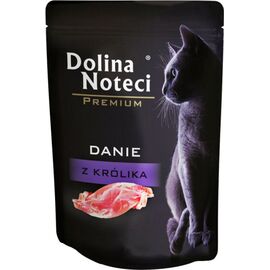 DOLINA NOTECI RABBIT DISH FOR CATS 85G