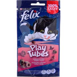 PURINA NESTLE FELIX PLAY TUBES TURKEY, HAM  - DRY CAT FOOD - 50 G
