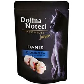 DOLINA NOTECI DNP COD WITH SARDINE JUNIOR CAT 85G
