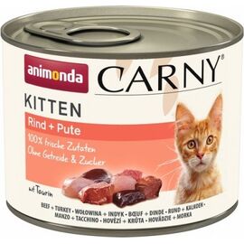 ANIMONDA CARNY KITTEN BEEF TURKEY - WET CAT FOOD - 200G