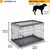 FERPLAST SUPERIOR 120 - DOG CAGE - 118 X 77 X 82.5 CM