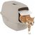 ROTHO BAILEY HOODED LITTER BOX BEIGE