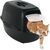 ROTHO BAILEY HOODED LITTER BOX BLACK