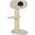 ZOLUX SCRATCHING POST WONDERFUL CAT 2 COLOUR BEIGE - CAT SCRATCHING POST - 60 X 42.5 X 114CM
