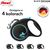 FLEXI AUTOMATIC LEASH BLACK DESIGN M 5 M, BLUE