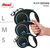 FLEXI AUTOMATIC LEASH BLACK DESIGN M 5 M, BLUE