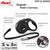 FLEXI NEW CLASSIC 8 M BLACK DOG RETRACTABLE LEAD