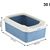 ROTHO BONNIE ECO BLUE - CAT LITTER BOX
