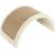 ZOLUX SEMICIRCULAR CAT SCRATCHING POST - BEIGE