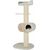 ZOLUX SCRATCHING POST WONDERFUL CAT 3 COLOUR BEIGE - CAT SCRATCHING POST - 62.5 X 63 X 158 CM