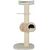 ZOLUX SCRATCHING POST WONDERFUL CAT 3 COLOUR BEIGE - CAT SCRATCHING POST - 62.5 X 63 X 158 CM