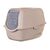 DIAMENTIQ BAYA COOL BEIGE -  CAT LITTER BOX - 55,5 X 40 X 38,7 CM