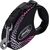 FLEXI GLAM COMPOSITION WITH SWAROVSKI CRYSTALS S - DOG RETRACTABLE LEAD - 3 M - BLACK