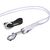 FLEXI GLAM COMPOSITION WITH SWAROVSKI CRYSTALS S - DOG RETRACTABLE LEAD - 3 M - WHITE