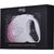 FLEXI GLAM SPLASH PINK WITH SWAROVSKI CRYSTALS M - DOG RETRACTABLE LEAD - 5 M - WHITE