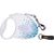 FLEXI GLAM SPLASH OCEAN WITH SWAROVSKI CRYSTALS S - DOG RETRACTABLE LEAD - 3 M - WHITE