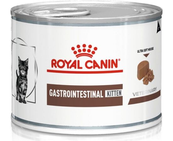 ROYAL CANIN GASTROINTESTINAL KITTEN ULTRA SOFT MOUSSE - WET KITTEN FOOD - 195 G