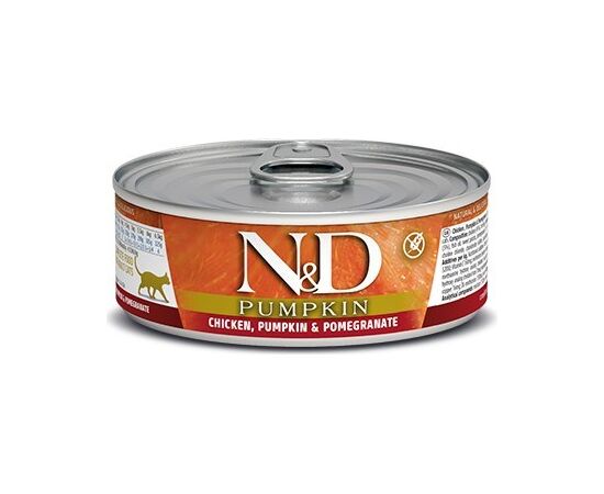 FARMINA N&D CAT CHICKEN & PUMPKIN & POMEGRANATE 70G