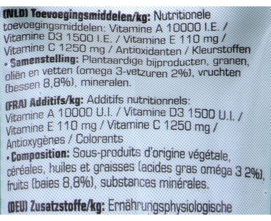 VERSELE-LAGA VERSELE LAGA COMPLETE CROCK BERRY - TREAT FOR RODENTS - 50G