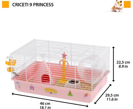 FERPLAST CRICETI 9 PRINCESS - CAGE