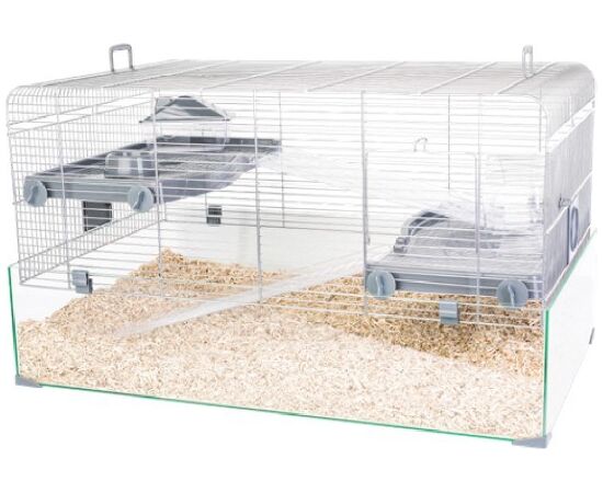 ZOLUX PANAS COLOUR 80 - RODENT CAGE - GREY