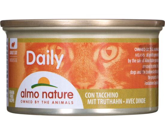 ALMO NATURE DAILY MENU TURKEY MOUSSE 85 G