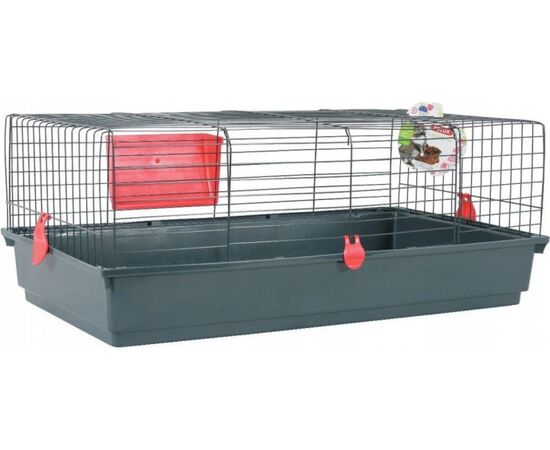 ZOLUX CAGE CLASSIC 100 CM COLOR: GRAY / RED