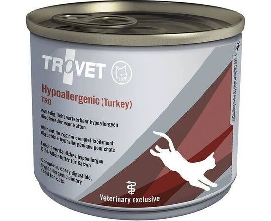 TROVET HYPOALLERGENIC TRD WITH TURKEY - WET CAT FOOD - 200G