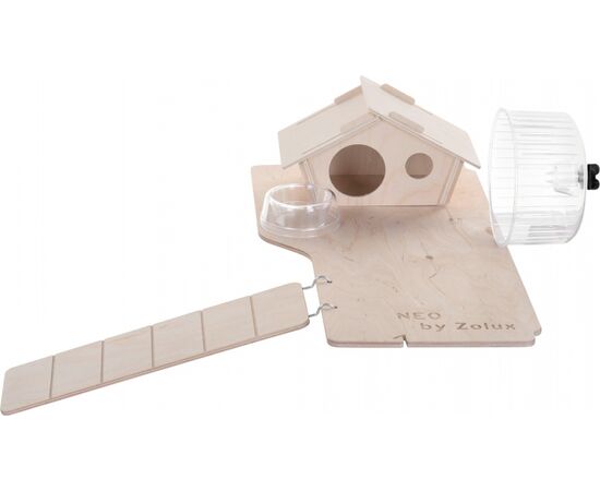 ZOLUX KLATKA NEO NIGHA MAŁA H36 KOL. CZARNY