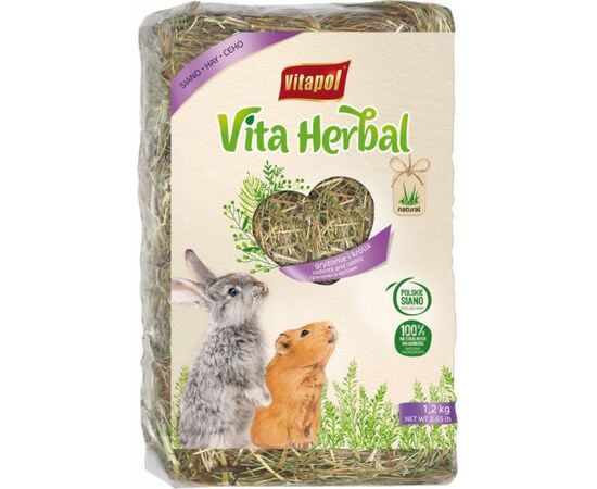 VITAPOL VITA HERBAL - HAY FOR RODENTS - 1,2 KG