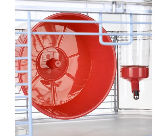 ZOLUX RODY3 TRIO - RODENT CAGE - RED