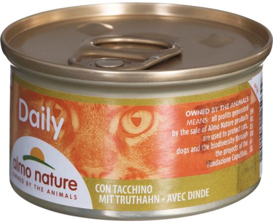 ALMO NATURE DAILY MENU TURKEY MOUSSE 85 G