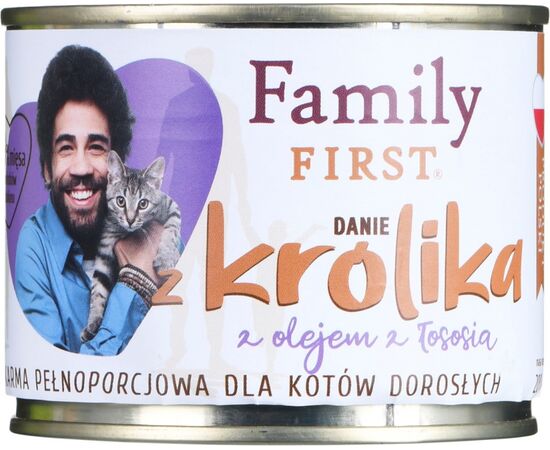 FAMILY FIRST FAMILYFIRST DANIE Z KRÓLIKIEM ADULT 200G
