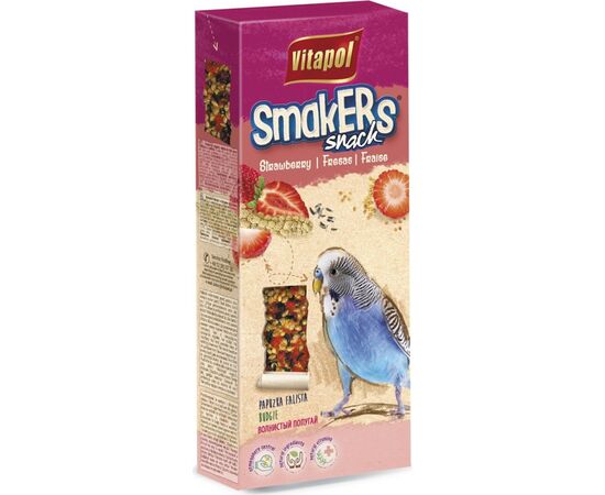 VITAPOL STRAWBERRY SMAKERS FOR THE BUDGERIGAR 2 PCS.