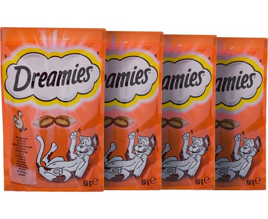 DREAMIES VARIETY SNACK BOX - CAT TREATS - 12X60 G
