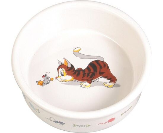 TRIXIE PORCELAIN CAT BOWL 0.2 L/11 CM